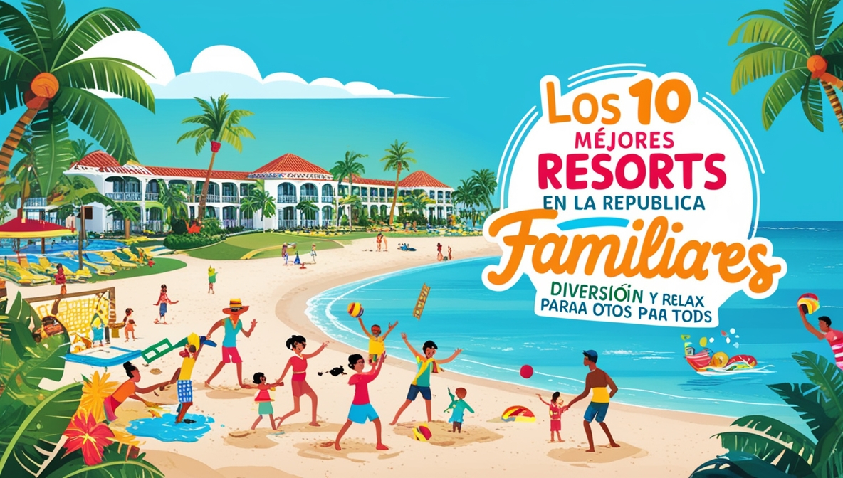 Read more about the article Los 10 Mejores Resorts Familiares en la República Dominicana en 2025: Diversión y Relax para Todos