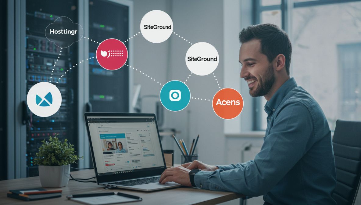 Read more about the article Los 10 Mejores Proveedores de Hosting para 2025: Comparativa de Hostinger, SiteGround, Acens y Más
