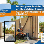 Motor para Portón Eléctrico en República Dominicana: Guía Definitiva para Elegir e Instalar
